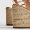 Ozdobione espadryle na koturnie