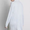 Paski, oversize’owa koszula nocna w stylu boyfriend