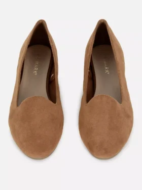Płaskie Buty z imitacji zamszu