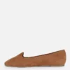 Płaskie Buty z imitacji zamszu
