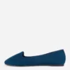 Płaskie Buty z imitacji zamszu