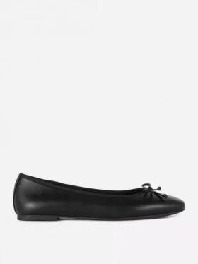 Płaskie Buty z kokardką