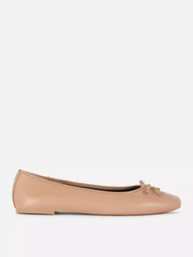 Płaskie Buty z kokardką