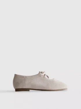 Płaskie Buty z kokardką