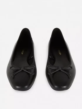 Płaskie Buty z kokardką