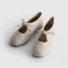 Płaskie Buty z kokardką