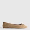 Płaskie Buty z koralikami