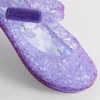 Płaskie Buty z przezroczystego tworzywa