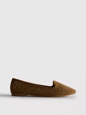 Płaskie Buty z wycięciami