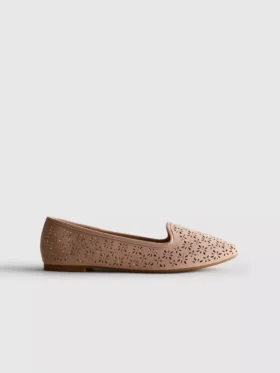 Płaskie Buty z wycięciami