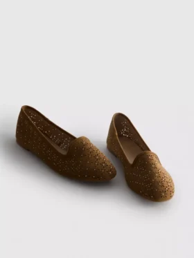 Płaskie Buty z wycięciami