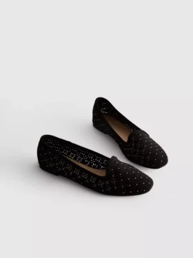 Płaskie Buty z wycięciami