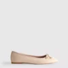 Płaskie Buty ze sztucznej skóry