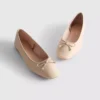 Płaskie Buty ze sztucznej skóry