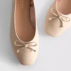 Płaskie Buty ze sztucznej skóry
