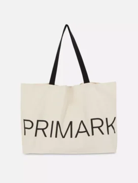 Płócienna torba z nadrukiem graficznym marki Primark