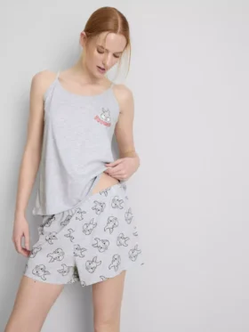 Piżama Disney Thumper z topem na ramiączkach i krótkimi spodenkami