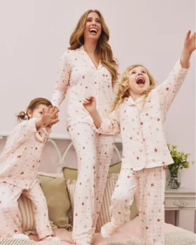 Piżama typu boyfriend w kratkę Stacey Solomon