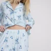 Piżama typu boyfriend w paski z motywem Stitcha z Disneya