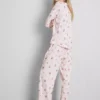 Piżama typu boyfriend z nadrukiem Myszki Minnie z filmu Disneya