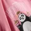 Piżama typu shorty z motywem postaci z filmu „Kung Fu Panda”