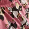 Piżama typu shorty z motywem postaci z filmu „Kung Fu Panda”