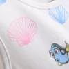 Piżama z graficznym topem z serii „Gdzie jest Nemo” od Disney Pixar, wykonana z tkaniny z dużą zawartością bawełny