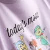 Piżama z nadrukiem postaci z filmu „W głowie się nie mieści” studia Disney Pixar