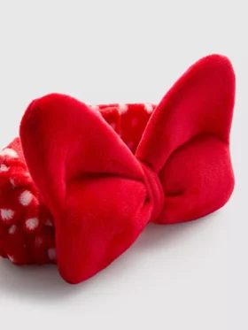 Pluszowa opaska z kokardką z Myszką Minnie Disneya