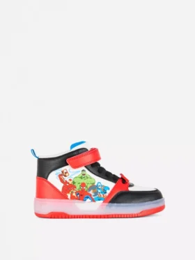 Podświetlane wysokie Sneakersy Marvel
