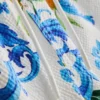 Pomarańczowe szorty pływackie z teksturowanym wykończeniem