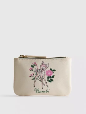 Portmonetka z motywem Bambi z Disney’a, wykonana ze sztucznej skóry
