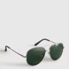 Przezroczyste okulary przeciwsłoneczne typu aviator