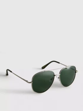 Przezroczyste okulary przeciwsłoneczne typu aviator