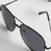 Przezroczyste okulary przeciwsłoneczne typu aviator