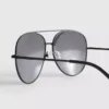 Przezroczyste okulary przeciwsłoneczne typu aviator