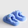 Puszyste kapcie Disneya z motywem Stitcha i podwójnymi paskami