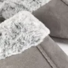 Puszyste kapcie typu mule