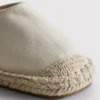 Sandały typu espadryle z paskiem z tyłu