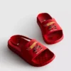Sandały typu slingback z motywem Hot Wheels