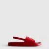 Sandały typu slingback z motywem Hot Wheels
