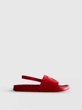 Sandały typu slingback z motywem Hot Wheels