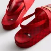 Sandały typu slingback z motywem Hot Wheels