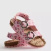 Sandały z podwójną klamrą i paskiem z tyłu z motywem Minnie Mouse z Disney’a