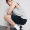 Siateczkowe szorty sportowe