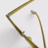 Smukłe okulary przeciwsłoneczne w stylu „cat eye”