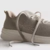 Sneakersy wsuwane z detalami z kryształków