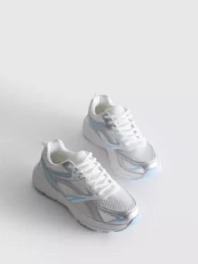 Sneakersy z grubej siateczki