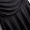 Spódnica midi z obszyciem typu „hanky”