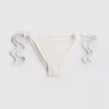 Spodenki bikini z kwiatowym nadrukiem i wiązaniem po bokach